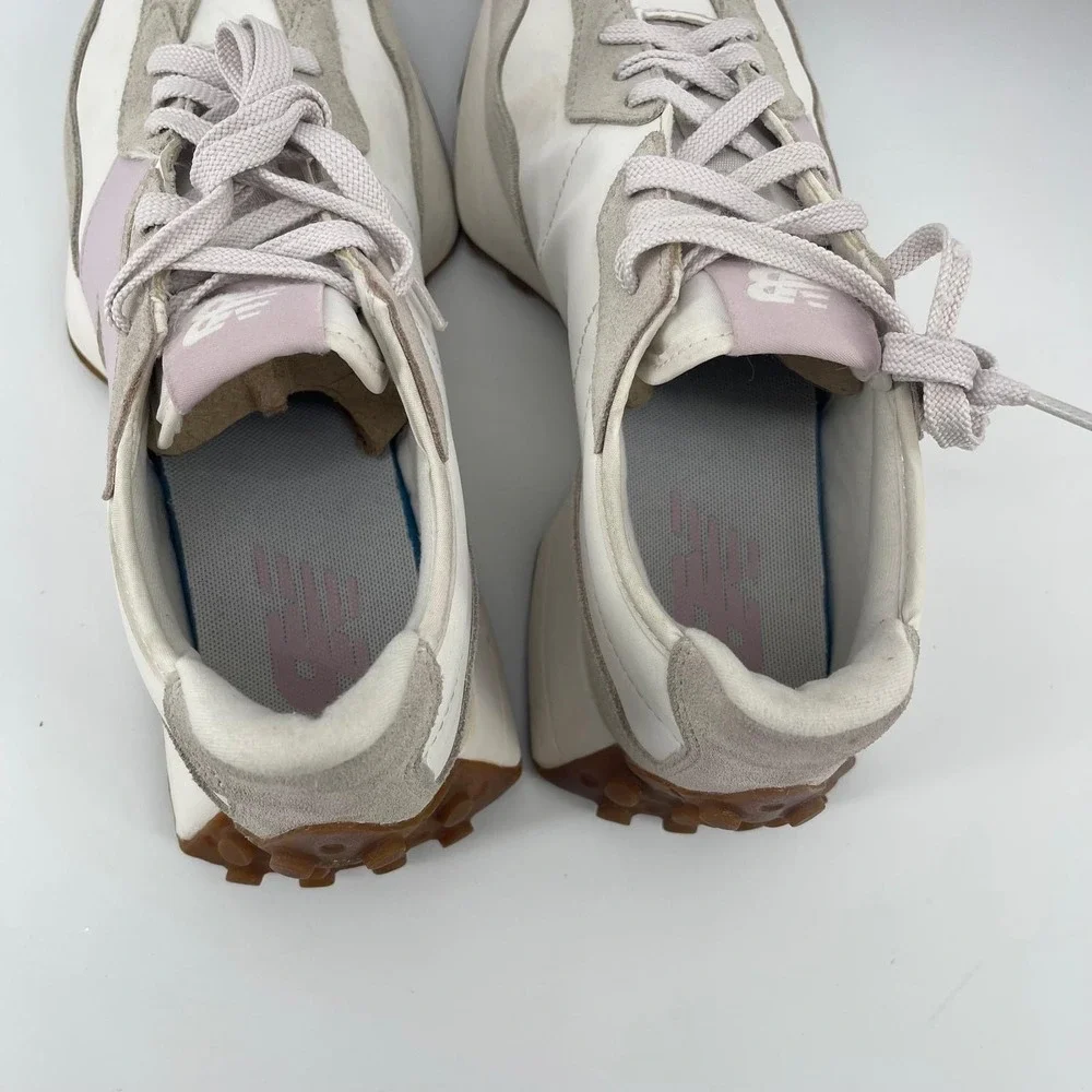 New Balance 327 Moonbeam Lilac Ash Suede Sneakers Womens 10 mens8.5